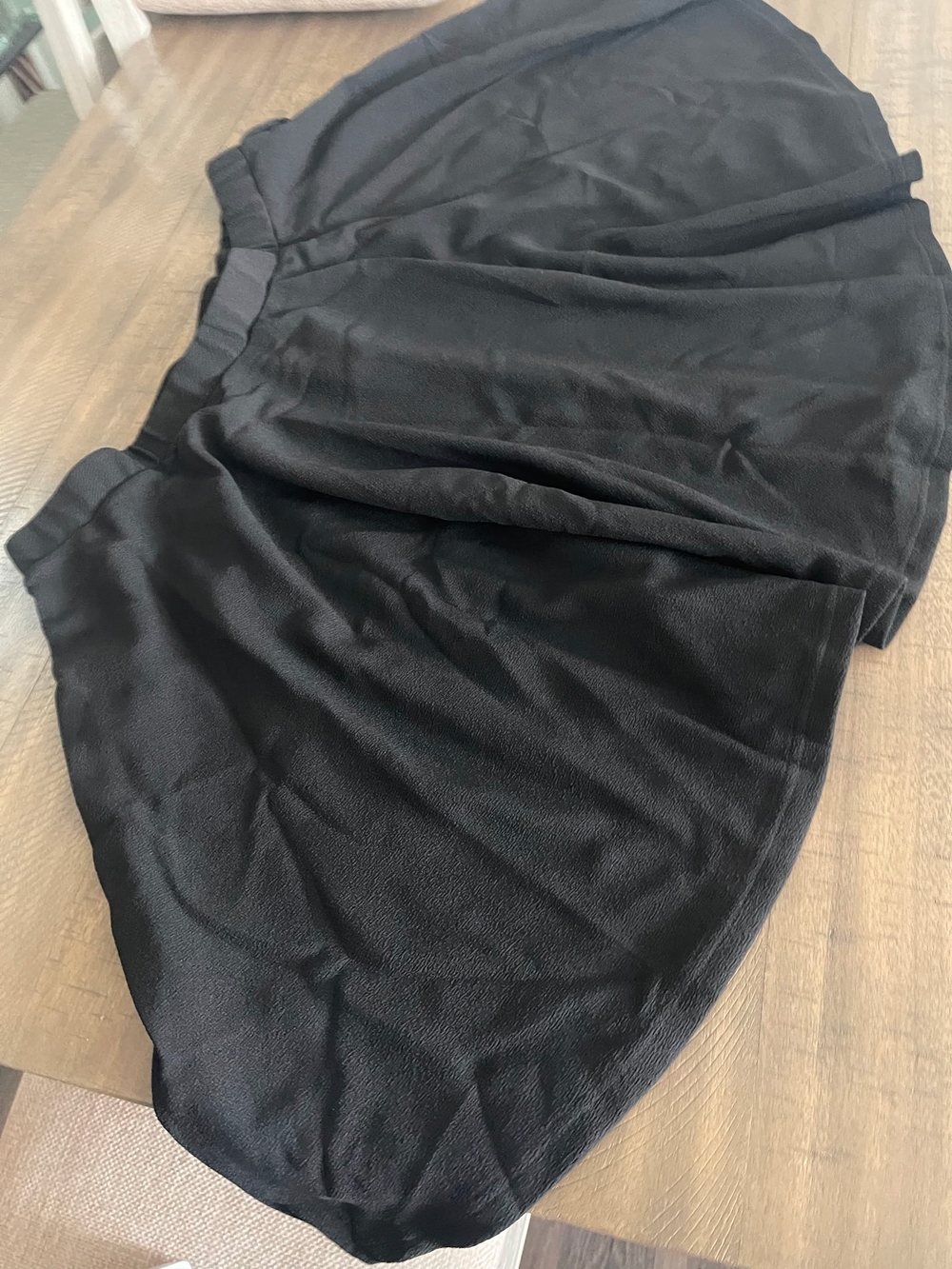 Black Women's Full Flare Skirt